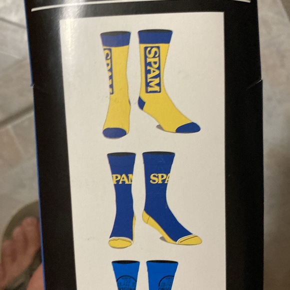NWT SPAM SOCKS - Picture 3 of 5